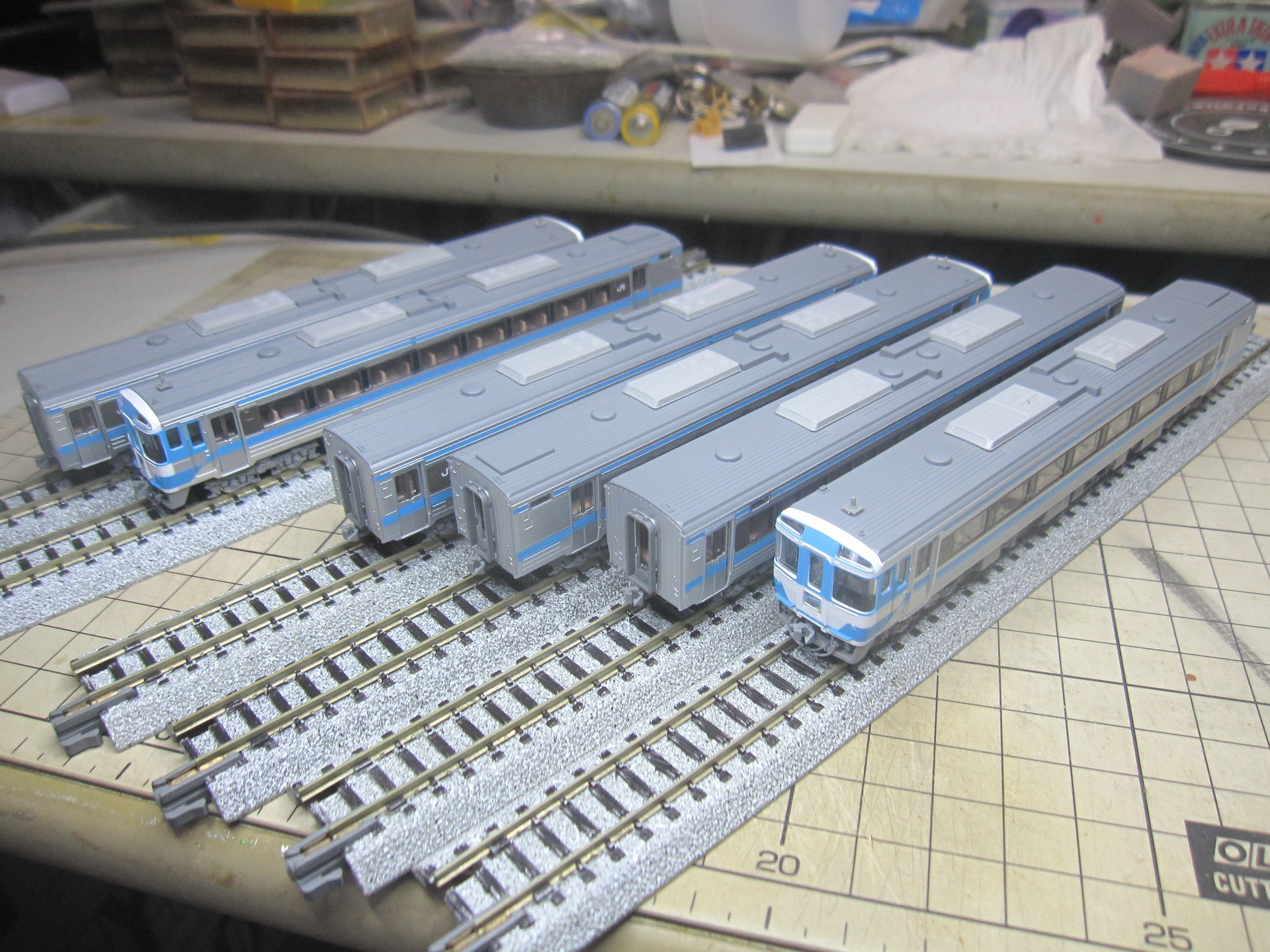 キット組み立て品】奈良電車区113系全9編成36両セット - 鉄道模型