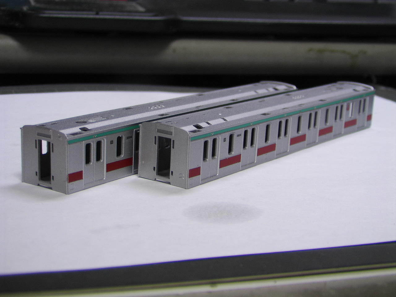 です【Bトレ】東急5000系6ドア車組込\u0026東武8000系復刻塗装 - 鉄道模型