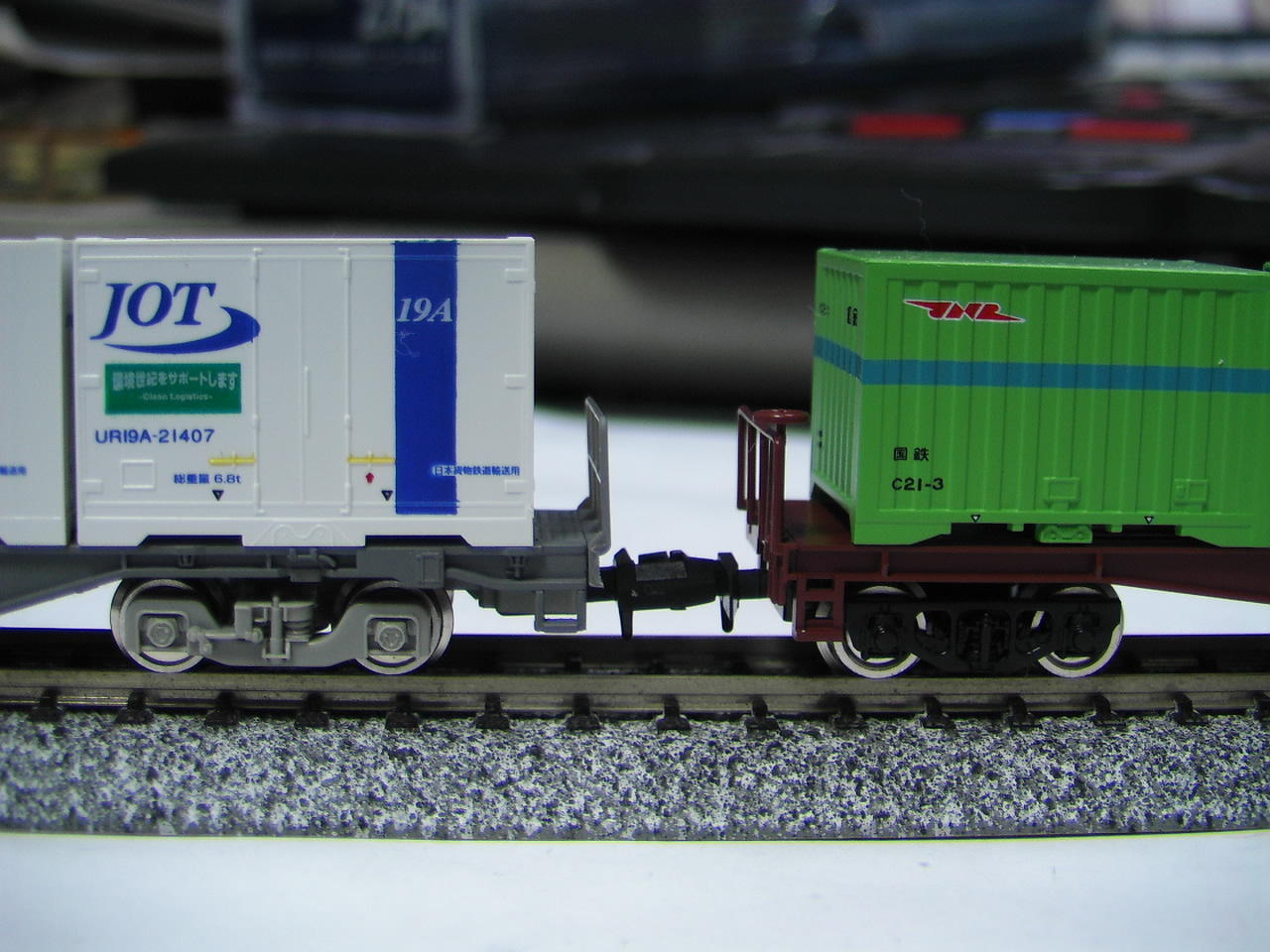tomix コキ5500形 購入♪ (つづき): T．O．重工の鉄道模型