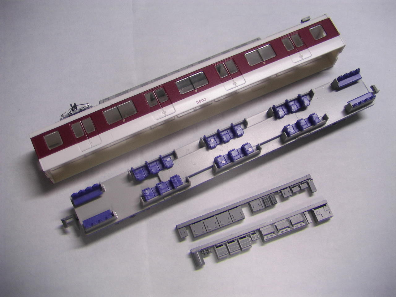 GM 近鉄5200系 トレーラー化改造: T．O．重工の鉄道模型