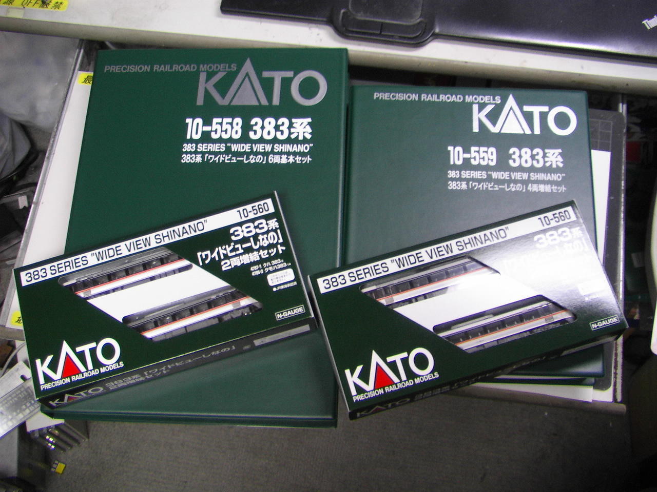 やっと揃いました♪ KATO 383系入線～♪: T．O．重工の