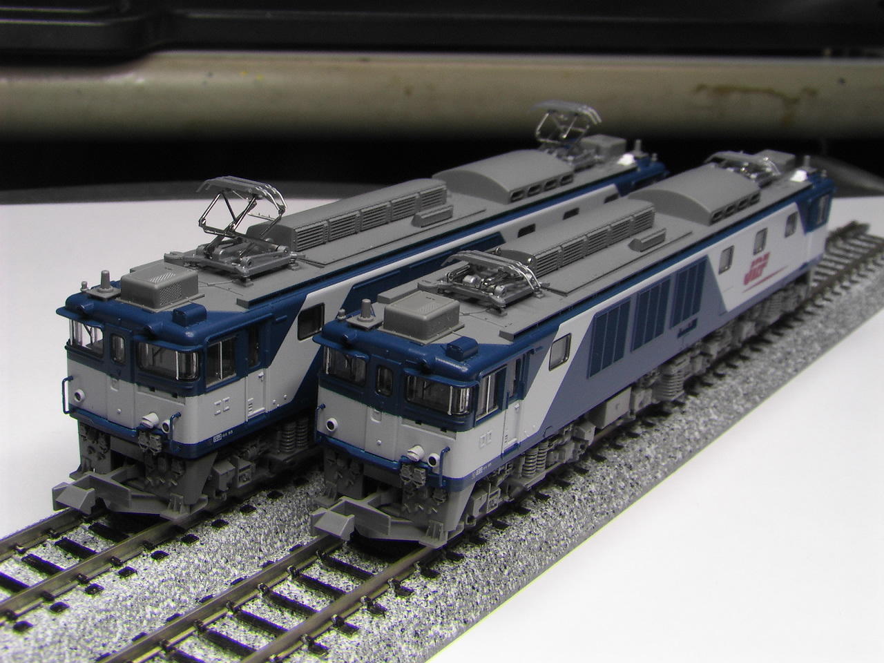 山のエキスパート』入線♪ (KATO EF64 1000 JR貨物新更新車): Ｔ