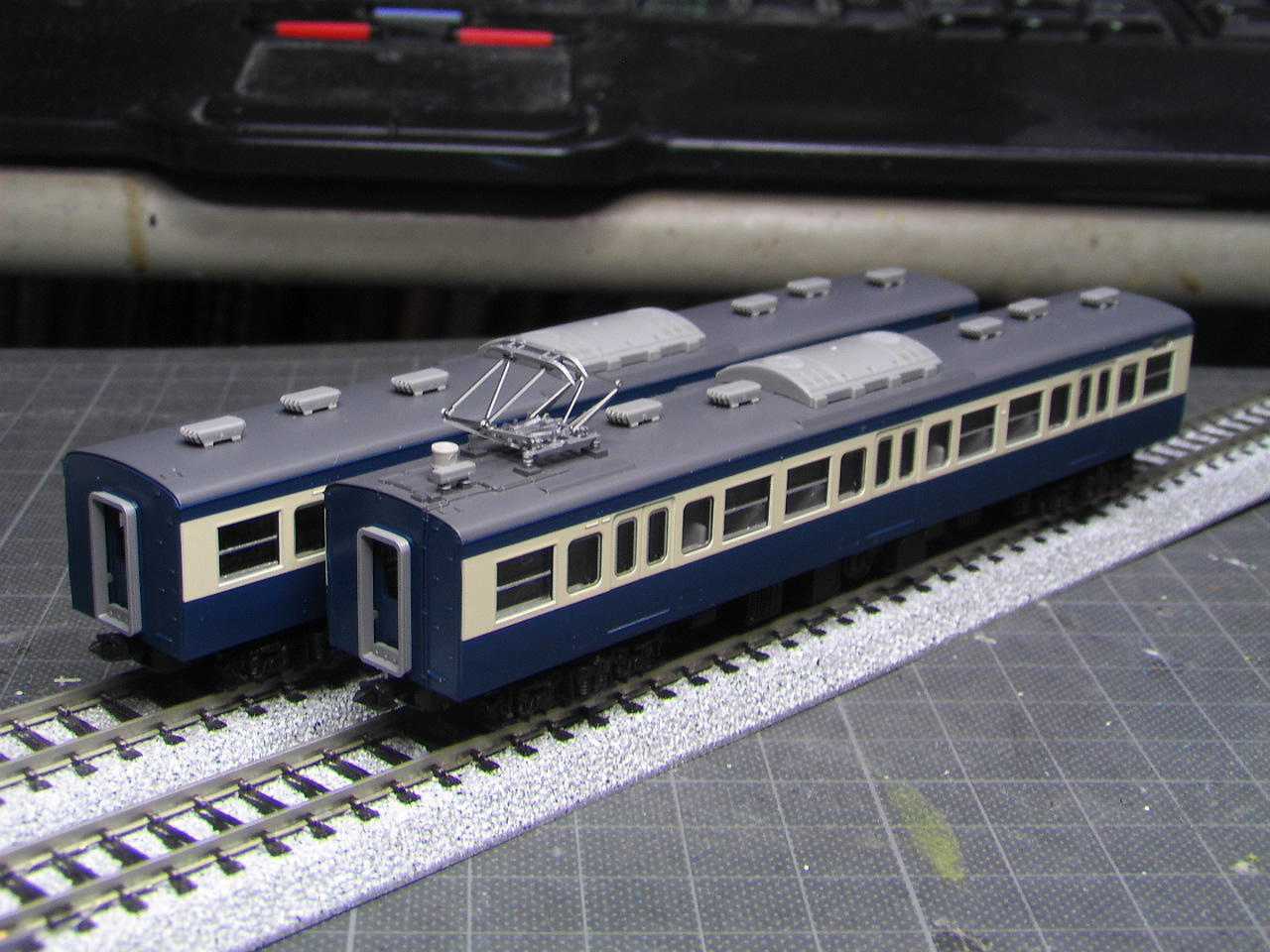 ＴＯＭＩＸ １１３系 横須賀色 ４両セット ライトＬＥＤ化仕様 - 鉄道模型