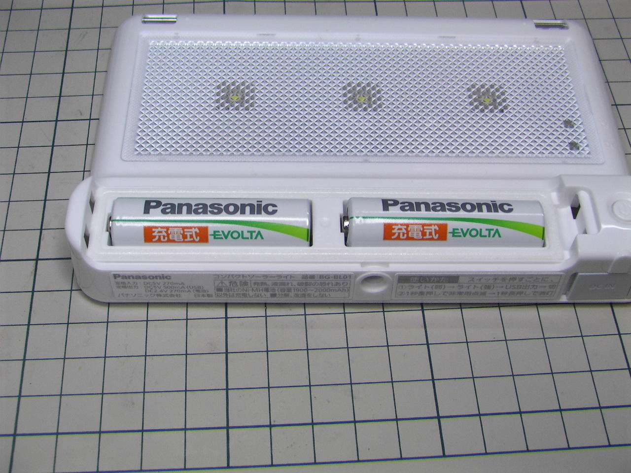 電源確保が課題です！ (Ｐａｎａｓｏｎｉｃ ＢＧ－ＢＬ０１購入): Ｔ