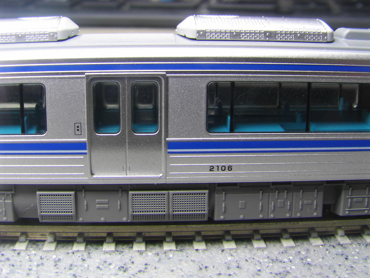 N) 10-1168 愛知環状鉄道2000系 青帯 2両セット | カトー