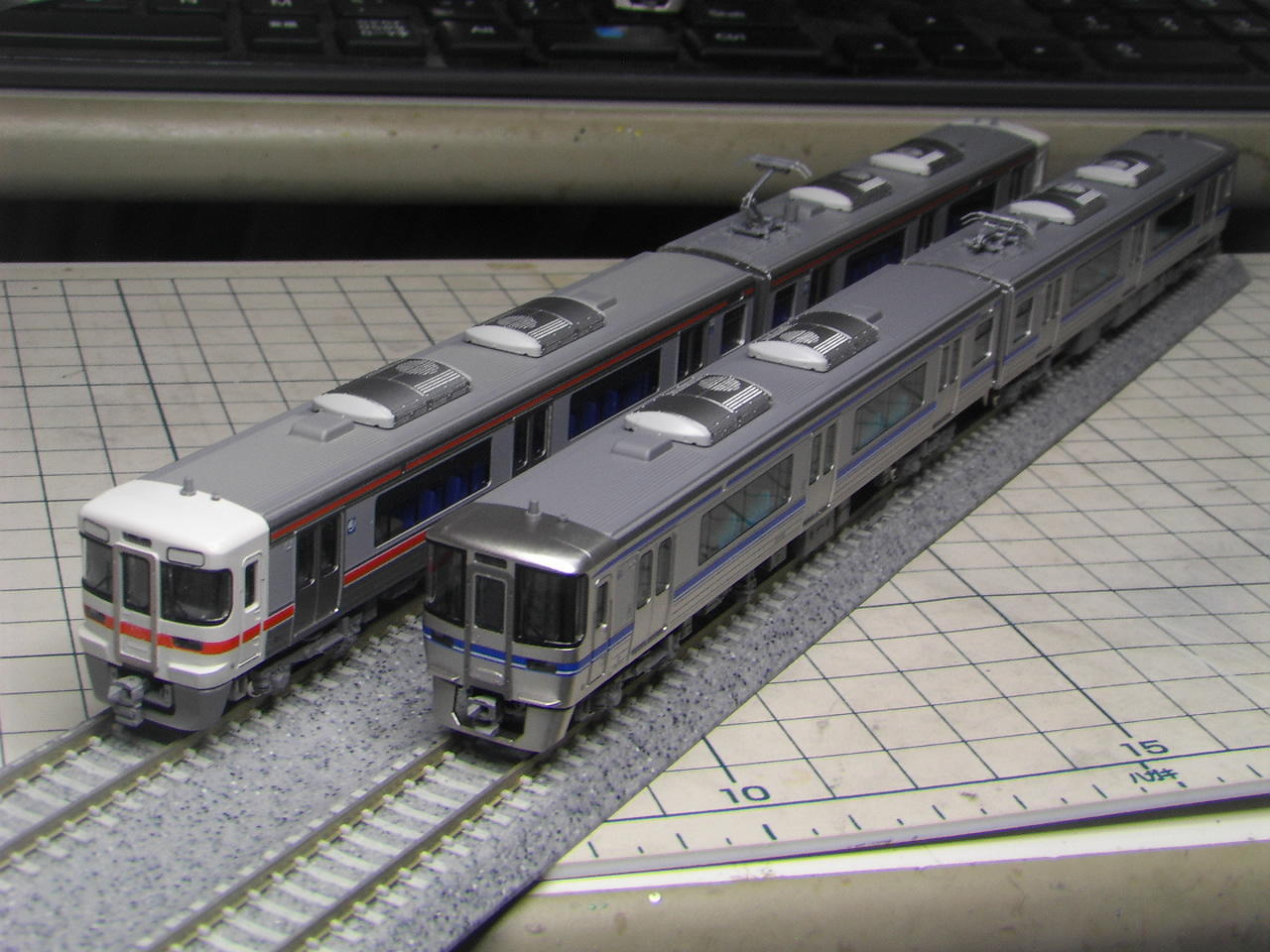 限定モデルや KATO313系1100番台4両➕愛知環状鉄道2000系 緑編成➕青 