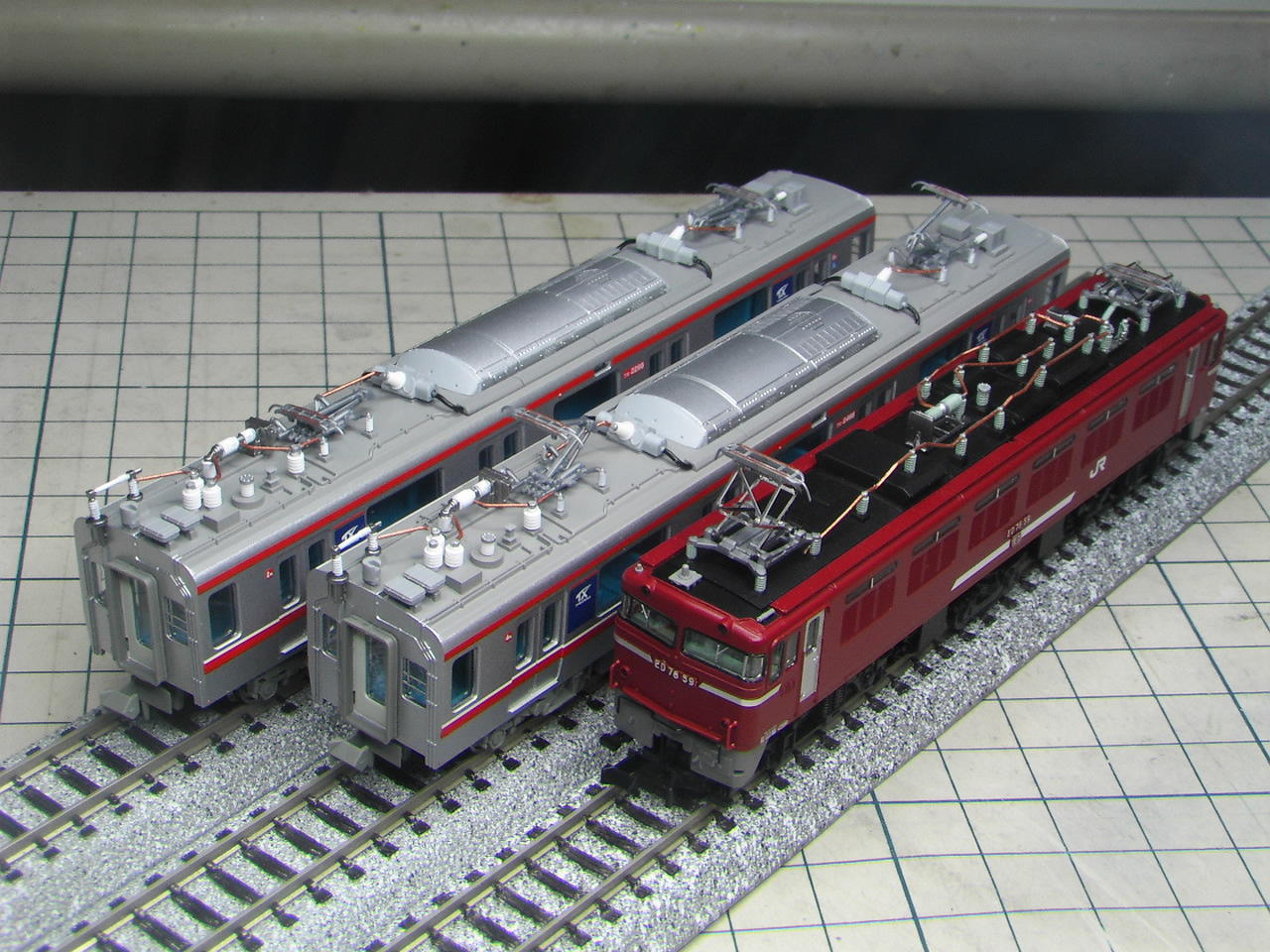 交流・両用車は屋根が命！ (ED76－0 JR貨物更新車・TX