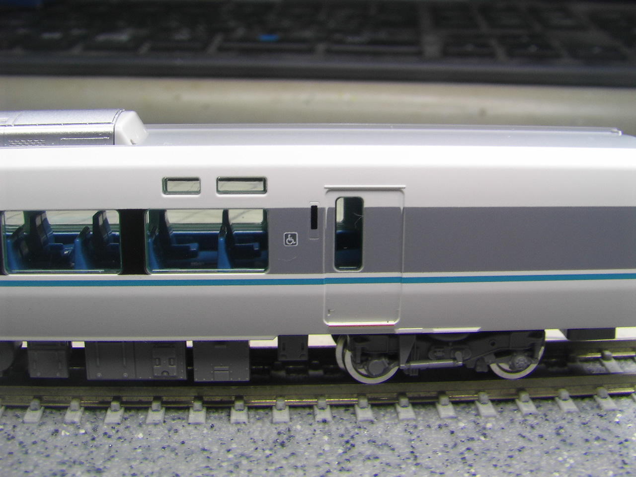 まずは紀州へ… (tomix 287系 くろしお 入線): T.O まずは紀州へ… (tomix 287系 くろしお 入線): T.O