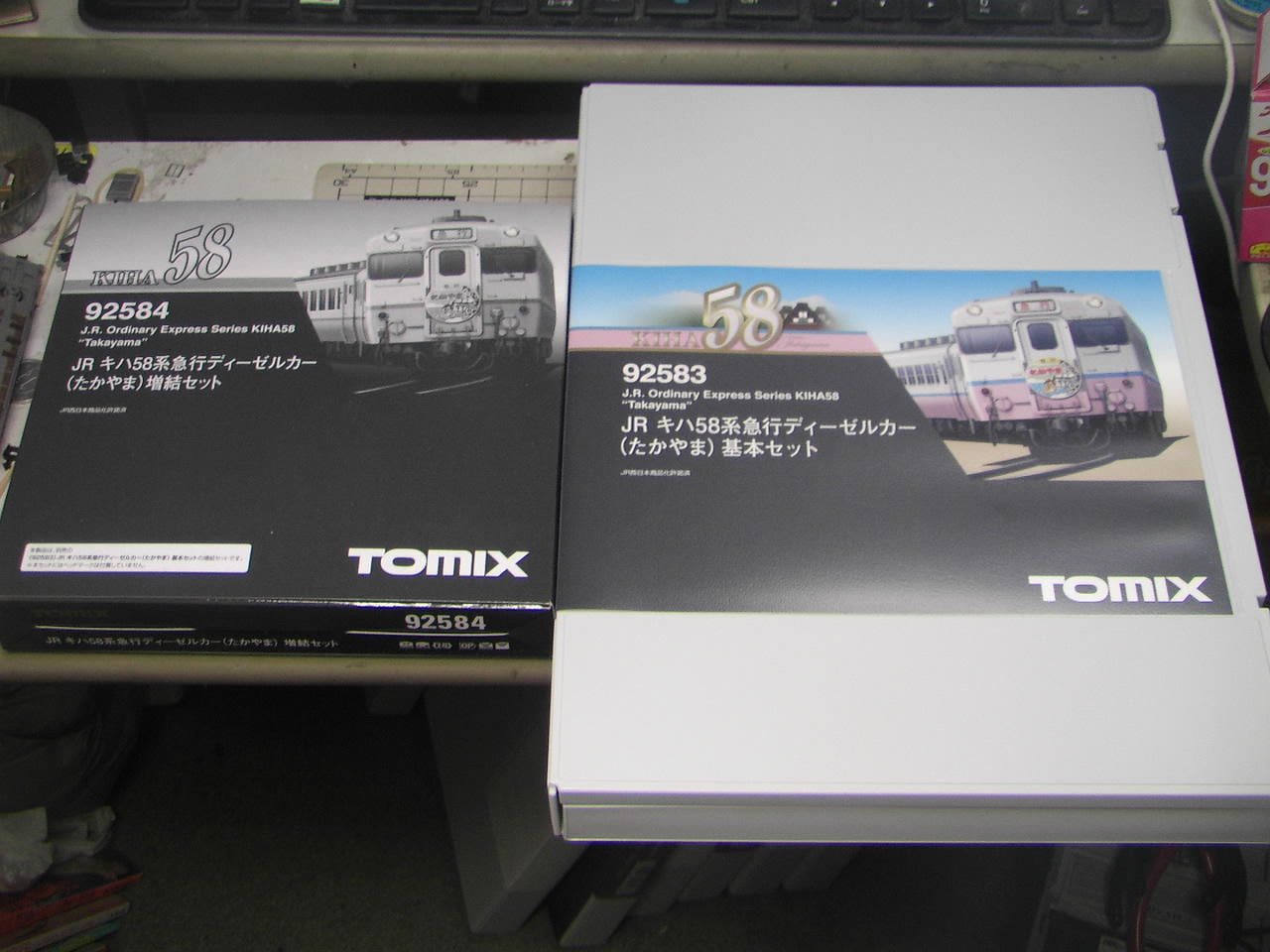 改造種車”も見据えて… (ｔｏｍｉｘ キハ５８系 たかやま 入線): Ｔ．Ｏ．重工の鉄道模型作成日誌