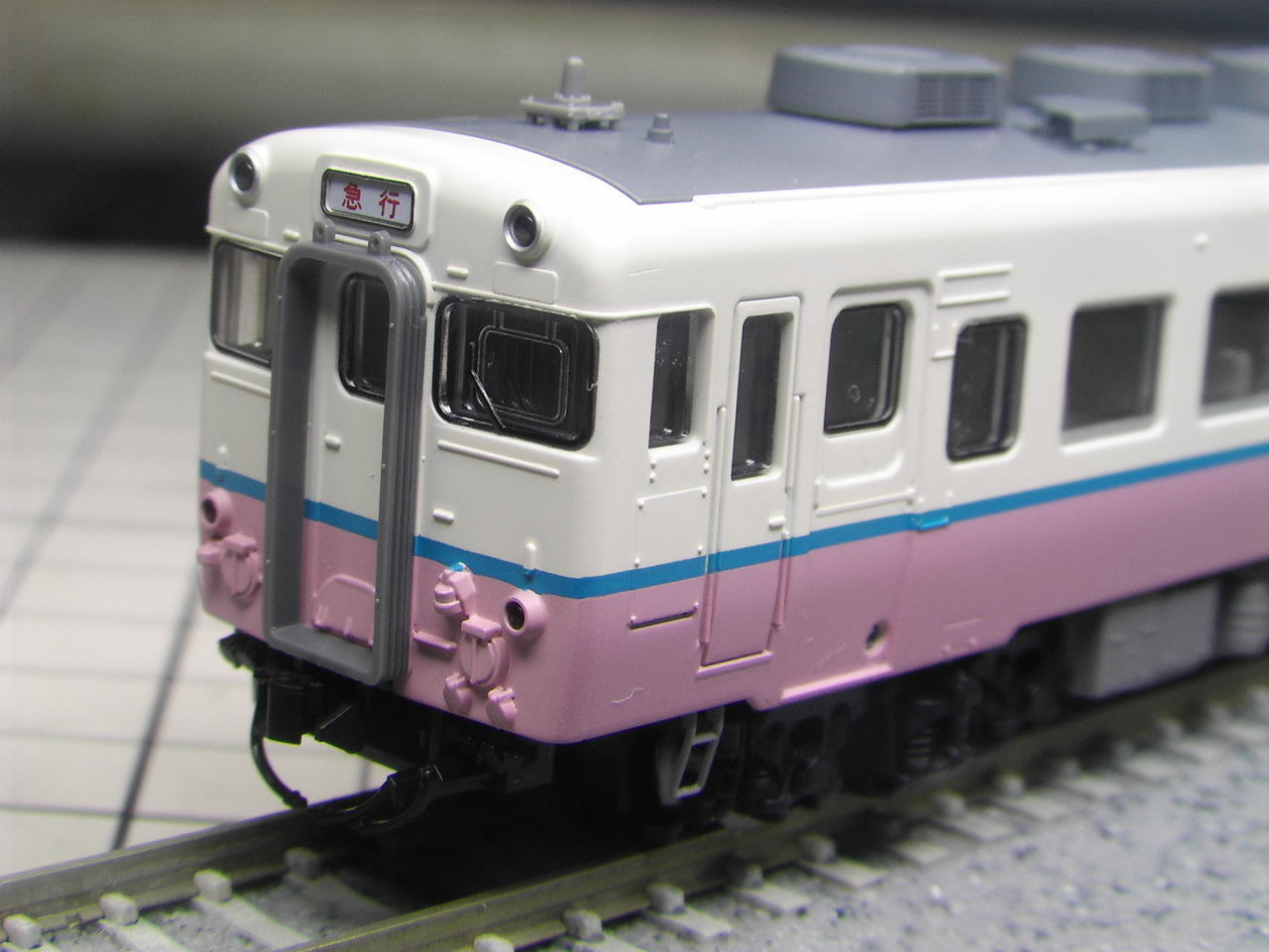 改造種車”も見据えて… (ｔｏｍｉｘ キハ５８系 たかやま 入線): Ｔ．Ｏ．重工の鉄道模型作成日誌