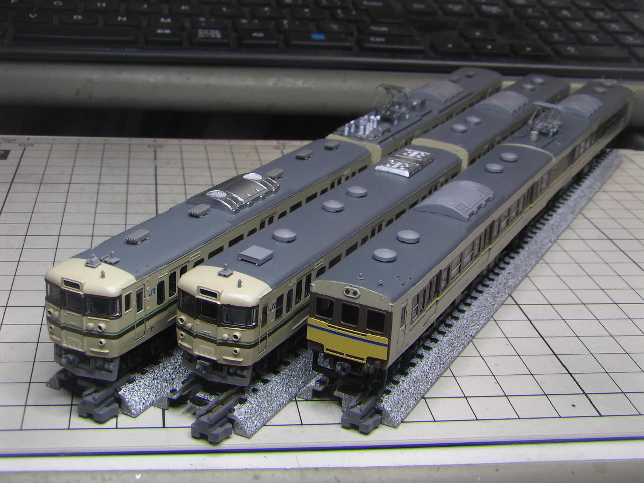 キット組み立て品】奈良電車区113系全9編成36両セット - 鉄道模型