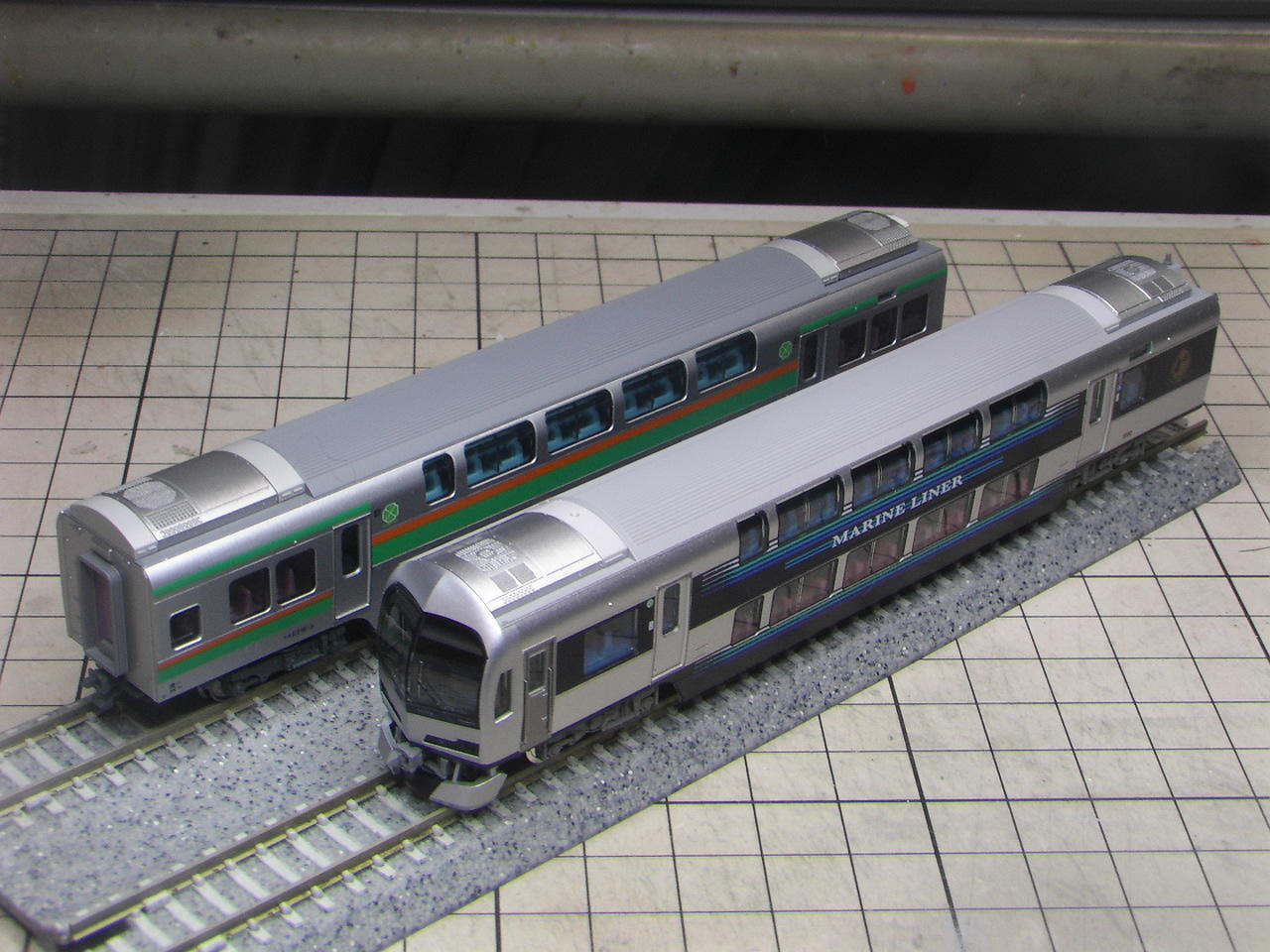 海峡を越えて、快速運転へ！(ｔｏｍｉｘ ＪＲ２３３－５０００系・５０００系マリンラーナー 入線): Ｔ．Ｏ．重工の鉄道模型作成日誌