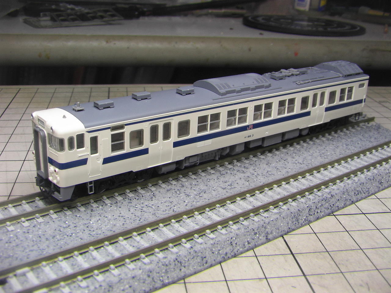 4輌は多すぎて… (tomix キハ66・67 九州色 入線): T